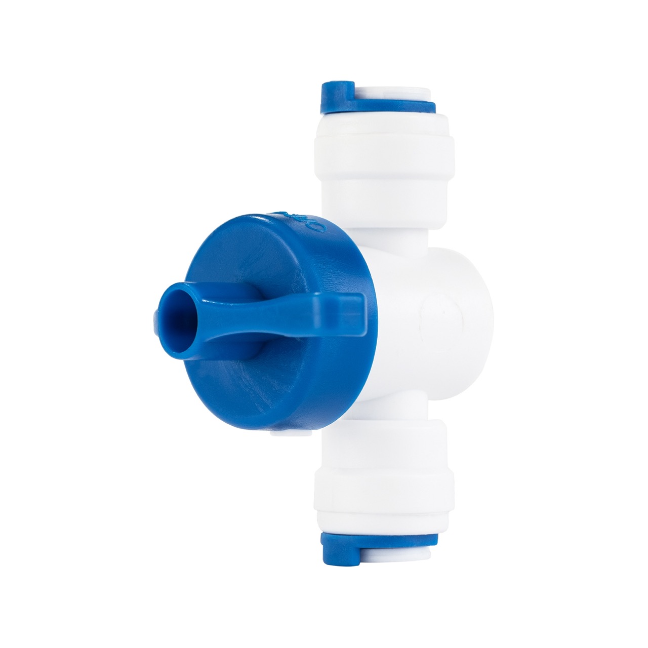 Plastic ball valve 1/4"-1/4" Tube