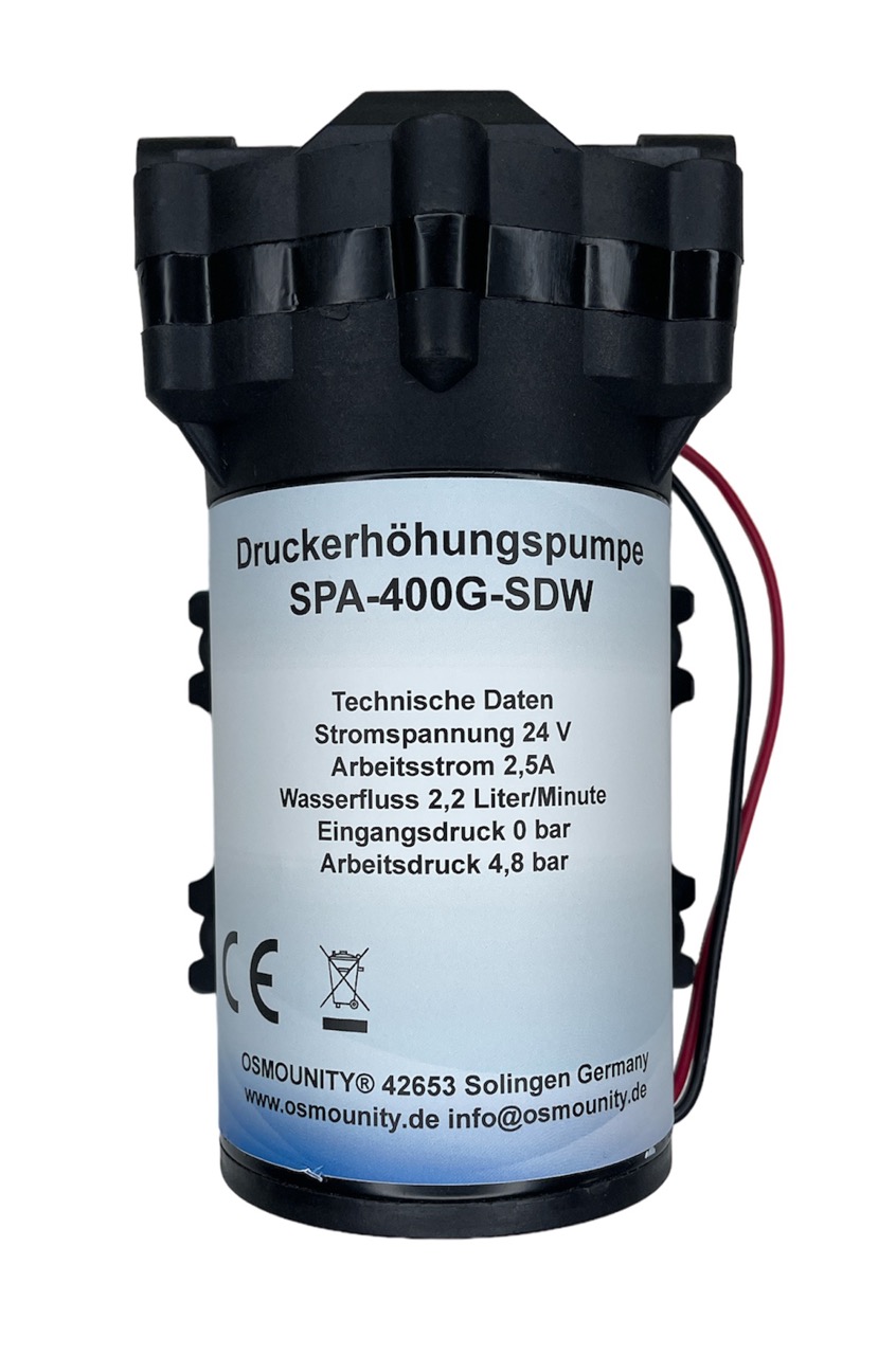 Boosterpump 400GPD