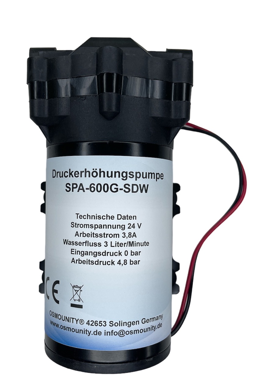 Boosterpump 600 GPD