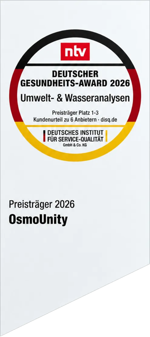 Deutscher Gesundheits-Award 2026 von ntv und DISQ, Preisträger OsmoUnity