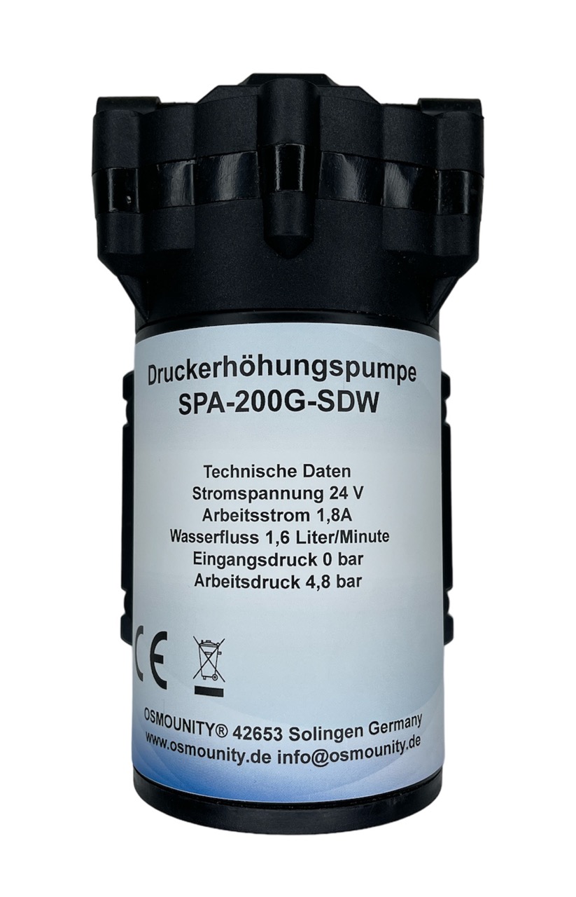 Boosterpump 200 GPD